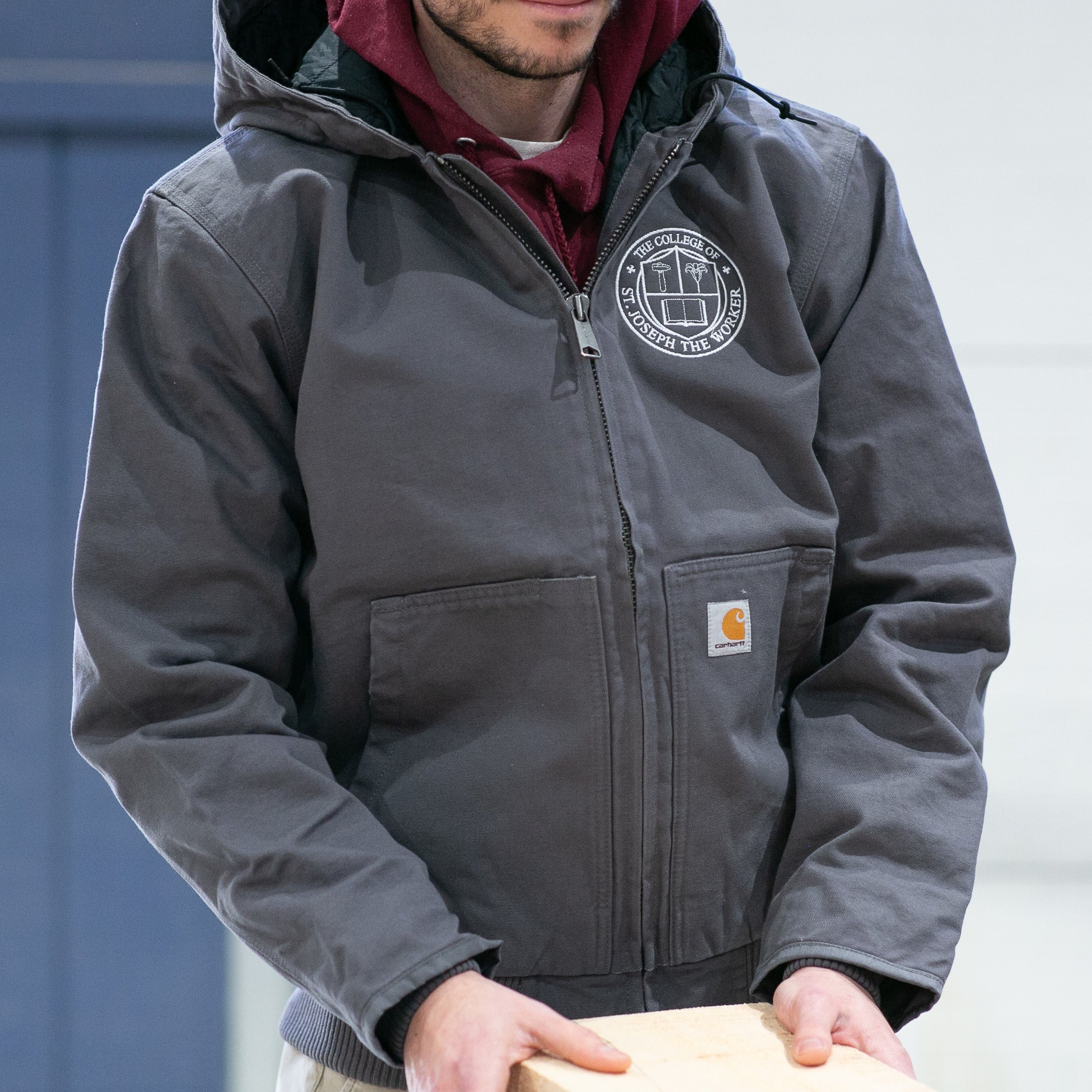 Carhartt Jacket - Duck Cloth with Hood | College of St. Joseph the